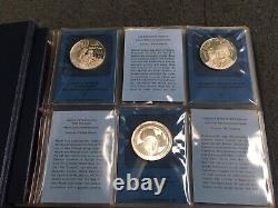 36 pcs 1972 Franklin Mint Special Commemorative Issues Sterling Silver Proofs