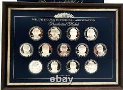 39 Sterling Silver Presidential Medals First Edition Proof Set