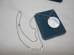 4 Franklin Mint Mother's Day Commemorative Medals Sterling Silver Proof 1970's