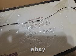 4 Franklin Mint Train Locomotive Sterling Silver Silhouettes Framed 1977 NIBs