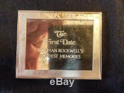 5 Norman Rockwells''fondestest Memories''proof Sterling Silver Ingots