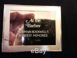 5 Norman Rockwells''fondestest Memories''proof Sterling Silver Ingots