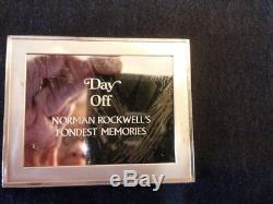 5 Norman Rockwells''fondestest Memories''proof Sterling Silver Ingots