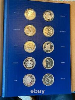 50 State Bicentennial Medal Collection Limited Edition Solid Sterling Silver