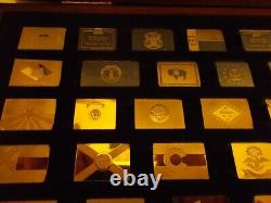 50 State Flags Sterling Silver Ingots 218.1 grams in Box