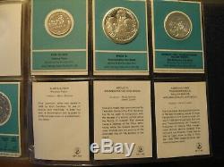 51 Sterling Silver Franklin Mint Private Issue 1st Edition proof coin-medal
