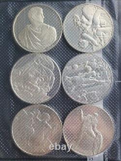 6x. 925 Silver Franklin Mint Medal 235.6g 7.57 toz sterling silver