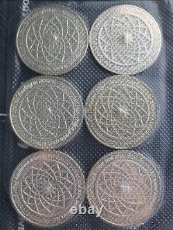 6x. 925 Silver Franklin Mint Medal 235.89g 7.58 toz sterling silver