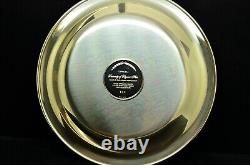 8 Offical University Of Virginia Plate -Sterling Silver Franklin Mint Box COA