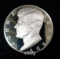 86 Franklin Mint 925S John F. Kennedy Inaugural Commemorative Medal Set EW1000