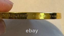 925 Silver Franklin Mint Art Round History Of Mankind Code Of Hammurabi coin