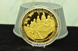 925 Silver Franklin Mint Art Round History Of Mankind Confucius Teachings