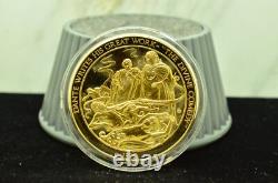925 Silver Franklin Mint Art Round History Of Mankind Dante The Divine Comedy