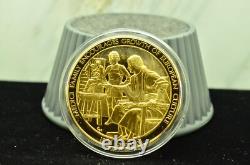 925 Silver Franklin Mint Art Round History Of Mankind Medici Family Culture