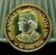 925 Silver Franklin Mint Art Round Presidential Treasury Andrew Johnson