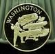 925 Silver Franklin Mint Art Round State Of Washington