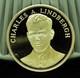 925 Silver Franklin Mint Art Round Valley Forge Charles A Lindbergh