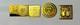 925 Sterling Silver Gold Plate Franklin Mint Stamps Postmasters America 53.87g