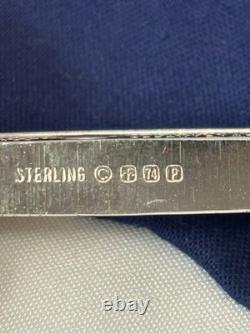 925 Sterling Silver Ingot 1974 Franklin Mint The Snowman 1000 Grains