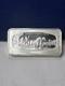 925 Sterling Silver Ingot Christmas 1971 1000 Grains Franklin Mint