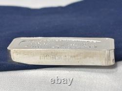 925 Sterling Silver Ingot CHRISTMAS 1971 1000 Grains Franklin Mint