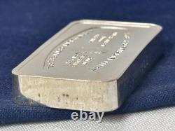 925 Sterling Silver Ingot CHRISTMAS 1971 1000 Grains Franklin Mint