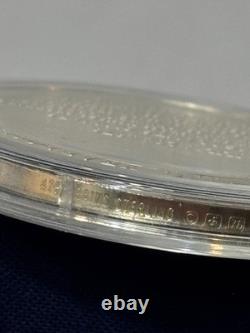 925 Sterling Silver Round Franklin Mint 1976 Yearbook Viking On Mars 31 G Medal