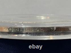 925 Sterling Silver Round Franklin Mint 1977 Charlie Chaplin Death 31G