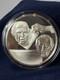 925 Sterling Silver Round Franklin Mint 1977 Menahem Elected Prime Minister 31g