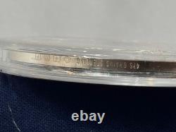 925 Sterling Silver Round Franklin Mint 1977 President Carter Energy Plan 31G