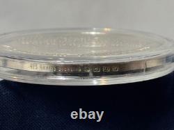 925 Sterling Silver Round Franklin Mint 1977 Yearbook Chinese Congress Ends 31G