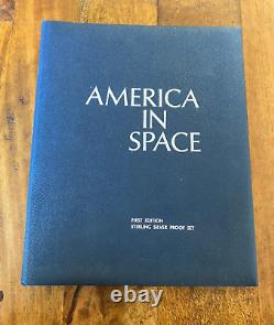 AMERICA in SPACE sterling silver proof set 24 MEDALS Franklin Mint LOA Brochures