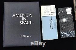 America in Space Franklin Mint Sterling Silver 24 Coin Set