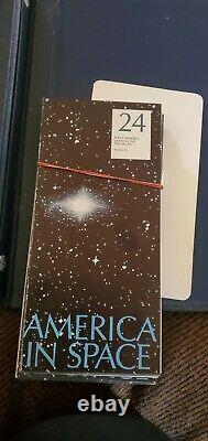 America in Space Franklin Mint Sterling Silver 25 Medals Proof Set 1st Edition