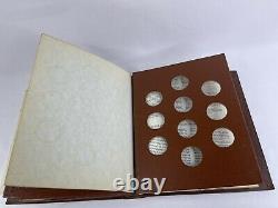 American Heritage Medallic History Of The CIVIL War, 18 Sterling Silver Coins