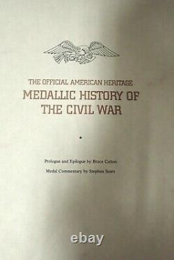 American Heritage Medallic History Of The CIVIL War, 50 Sterling Silver Coins