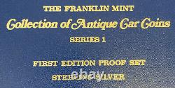 Antique Car Proof Sterling Silver Franklin Mint Collection 1968 Gem Investors