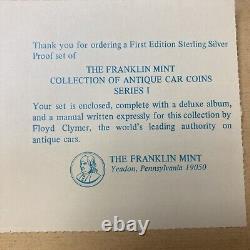 Antique Car Proof Sterling Silver Franklin Mint Collection 1968 Gem Investors