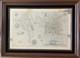 Antique Sterling Silver World Map Royal Geographical Society By Franklin Mint