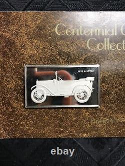 Austin Martin Bentley Centennial Car Ingot Collection 1000 Gr Sterling Franklin