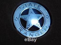 Badges Sheriff Deputy Marshall Ranger Police Franklin Mint 1987 Sterling Silver