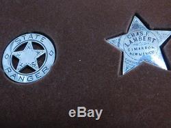 Badges Sheriff Deputy Marshall Ranger Police Franklin Mint 1987 Sterling Silver