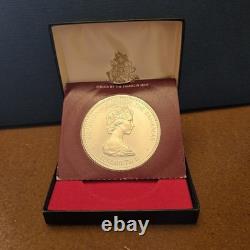 Bahamas 1973 10 Dollar Sterling Silver Proof Coin Franklin Mint Independence COA