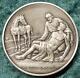 Bible Jesus The Good Samaritan Sterling Silver 925 Medal 131 Grams Franklin Mint