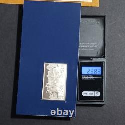 Bicentennial Proof Ingot. 925 Silver Commemorative Franklin Mint 1st Day Cover