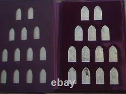 Books of the Protestant Bible by Franklin Mint, sterling silver
