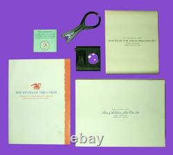 Coins Franklin Mint States Of The Union Mini-coin Set, Sterling Silver New