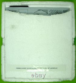 Coins Franklin Mint States Of The Union Mini-coin Set, Sterling Silver New