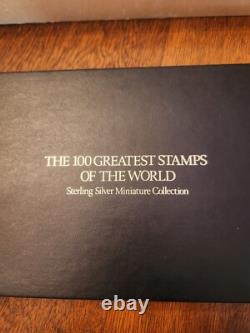 Collector Case for Franklin Mint 100 Greatest Stamps of the World Collection NOS