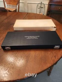 Collector Case for Franklin Mint 100 Greatest Stamps of the World Collection NOS